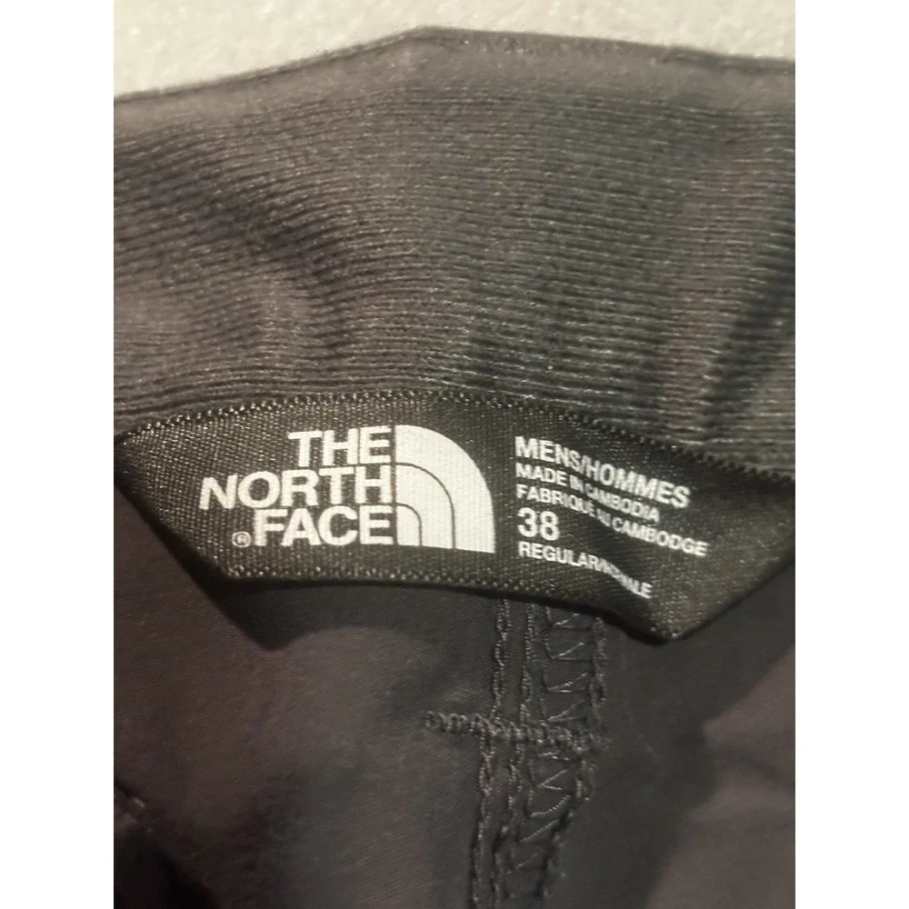 The North Face Men's Pants 38 Convertible Hiking Gray Pants Shorts  Zip Off Legs